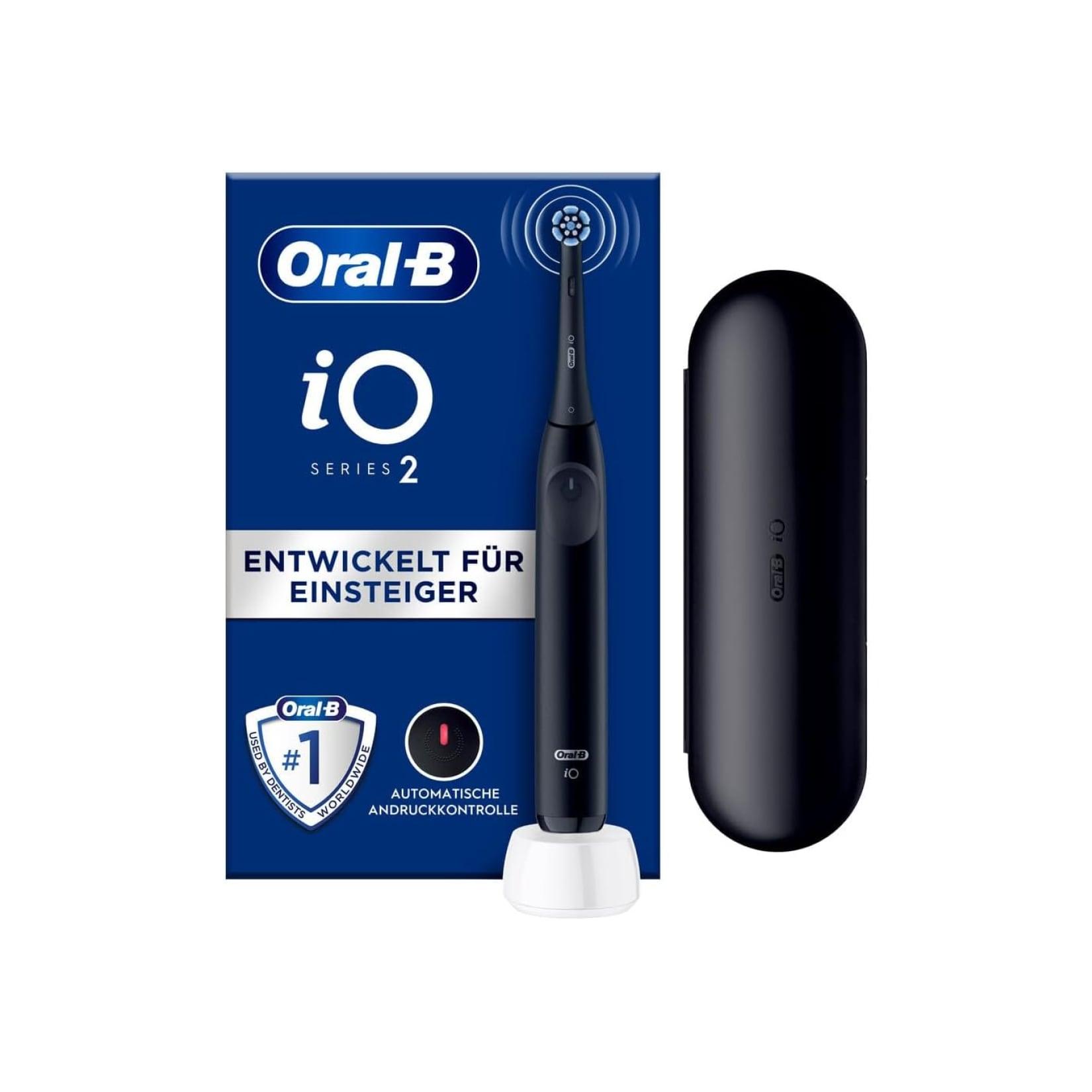 Oral-B iO Series 2 Elektrische Zahnbürste, Night Black