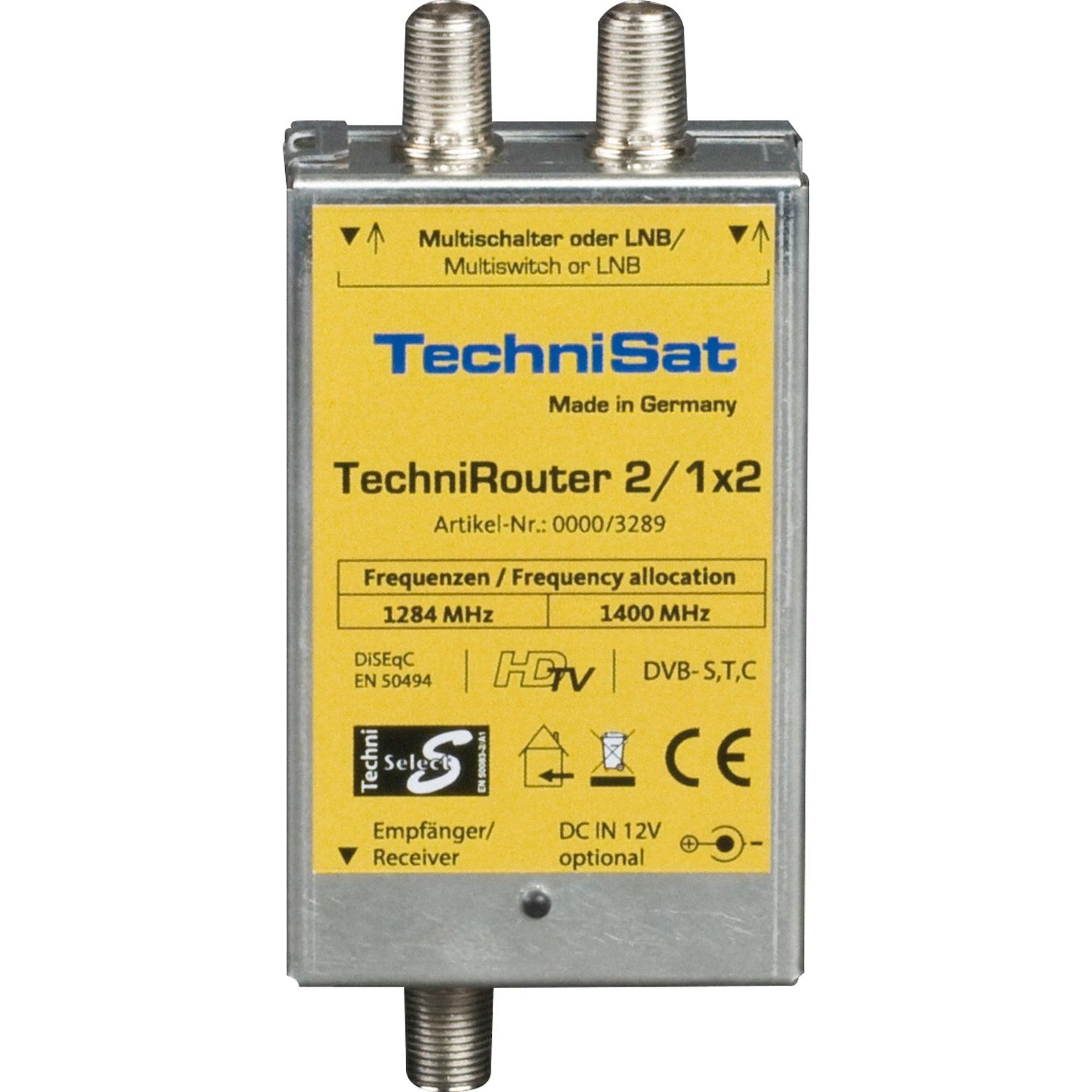 TechniSat Multischalter TECHNIROUTER MINI 2/1X2