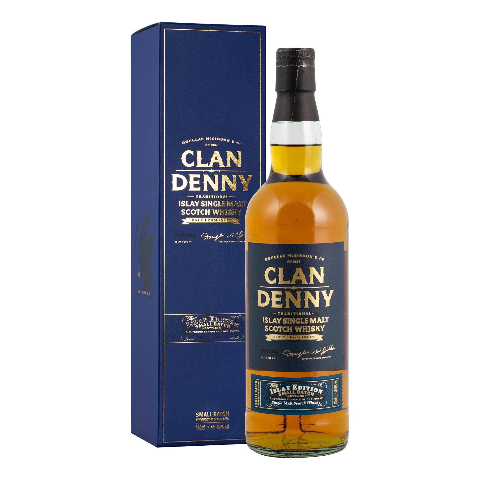 Clan Denny Islay Single Malt Scotch Whisky 40,0 % vol 0,7 Liter