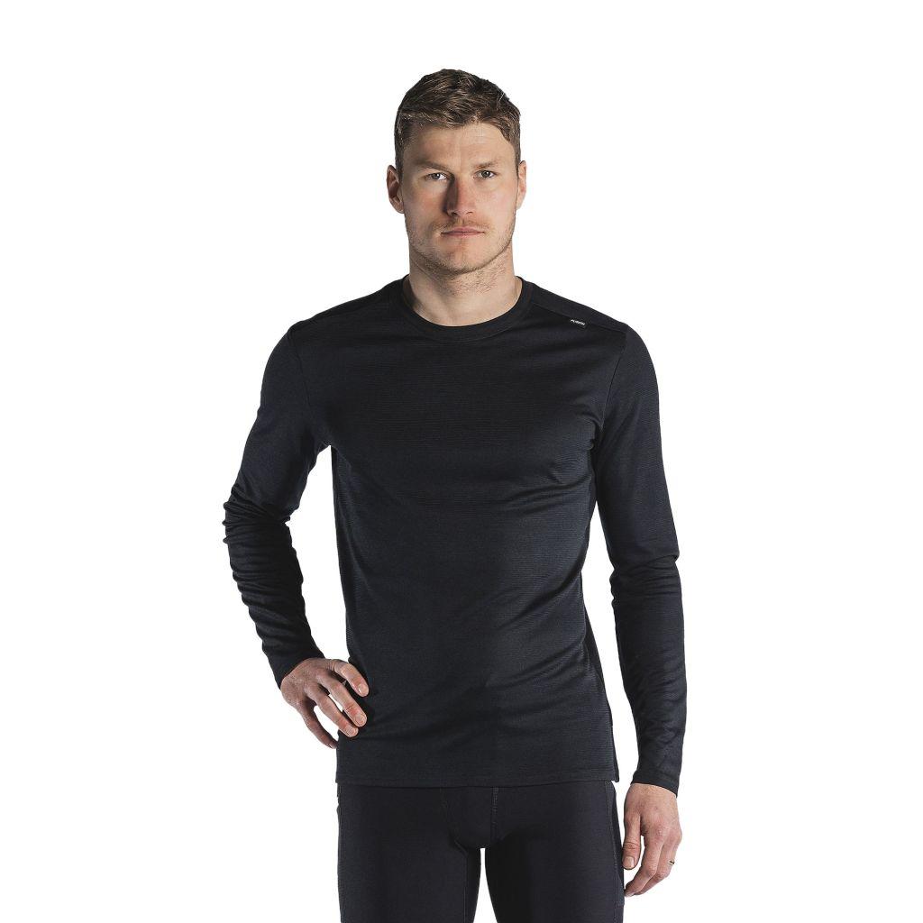 Fusion Herren Technical Merino 150 LS schwarz