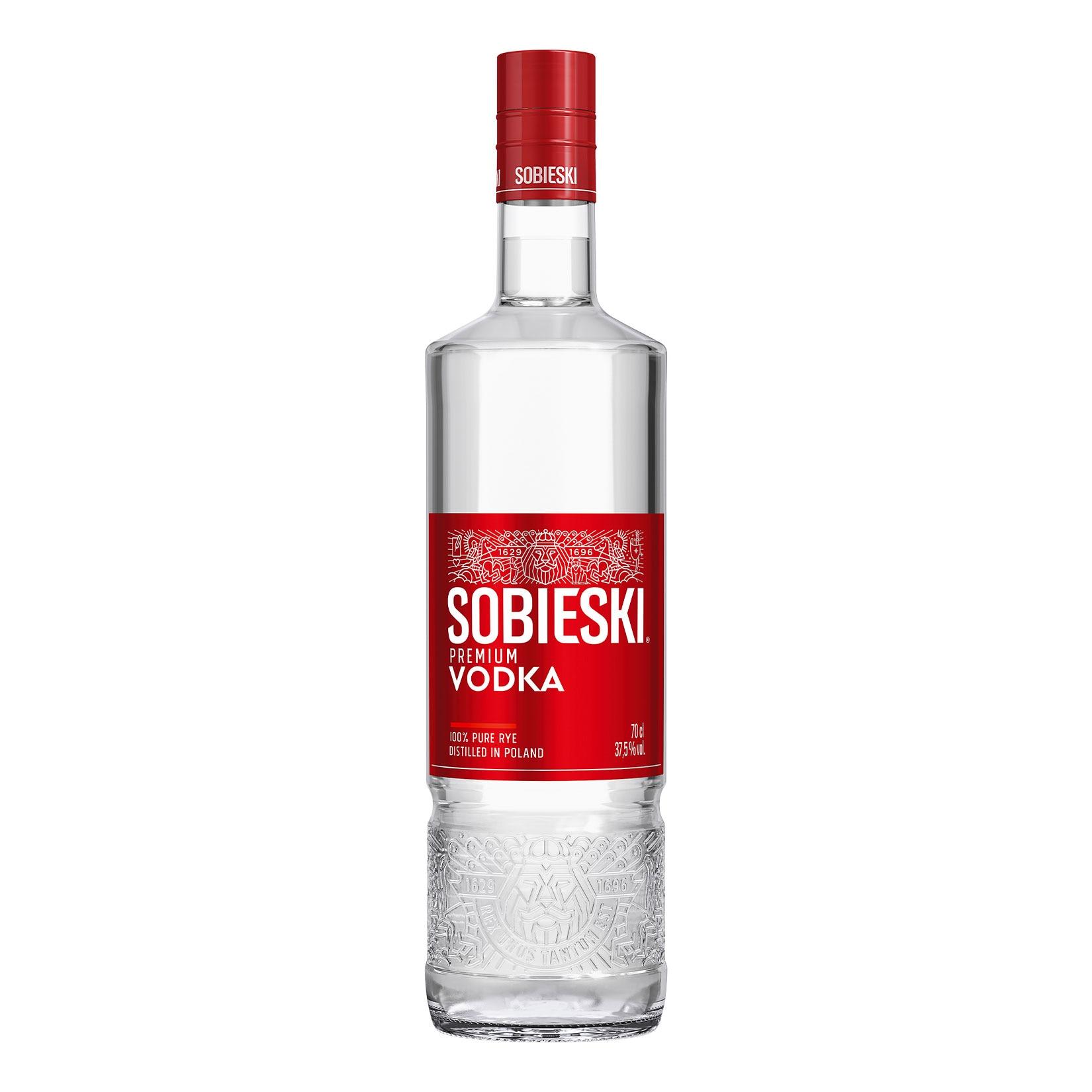 SONSTIGE Sobieski Vodka 37,5 % vol 0,7 Liter - Inhalt: 6