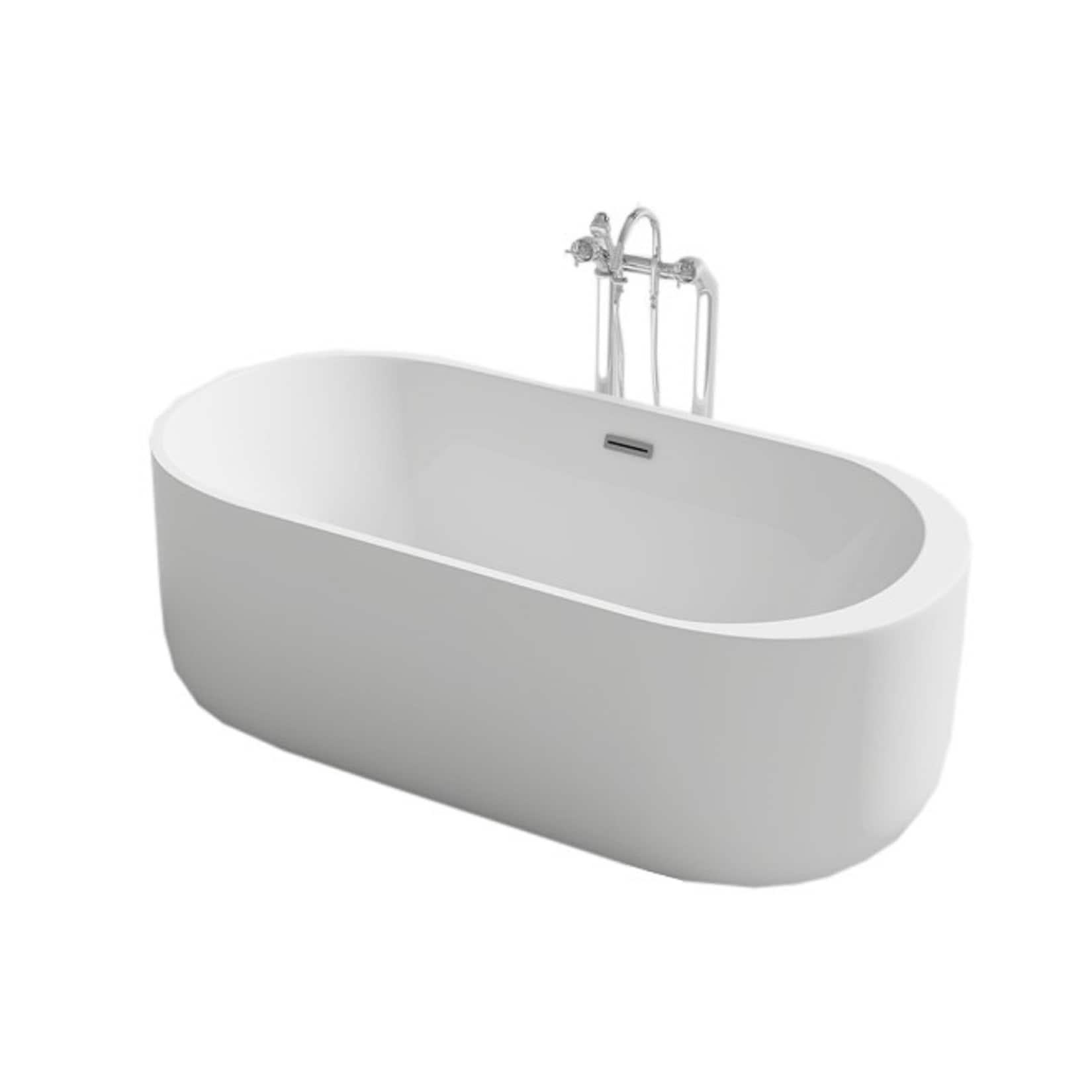 Jet-Line Badewanne WETZIKON weiss 170 x 80 cm