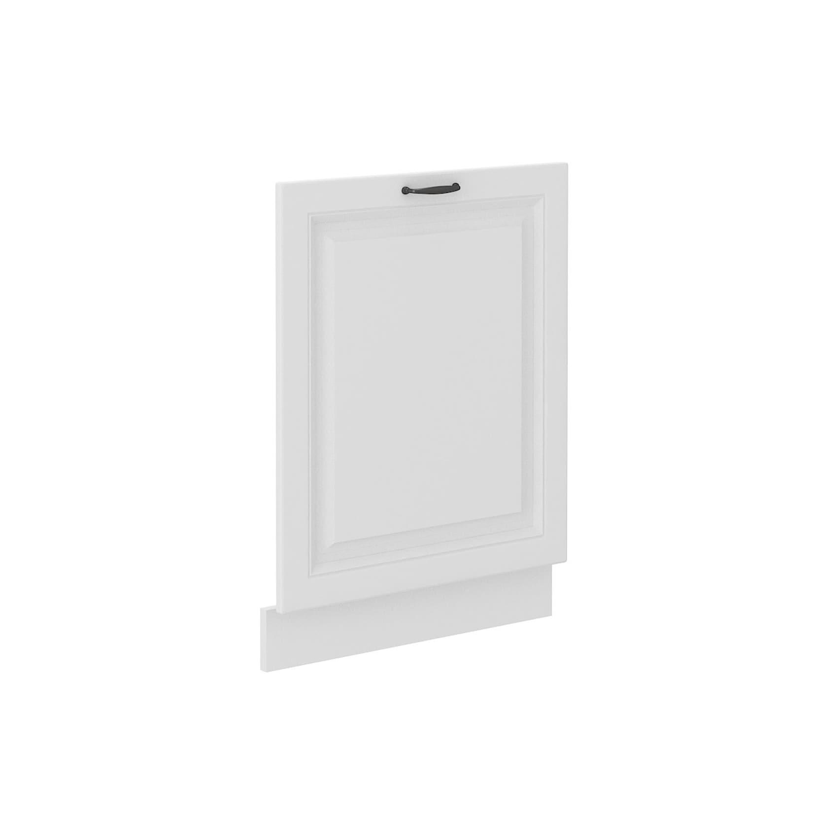 Küchen-Preisbombe Frontblende für vollintegrierten Geschirrspüler 60 cm Stilo Weiß Küche Landhaus