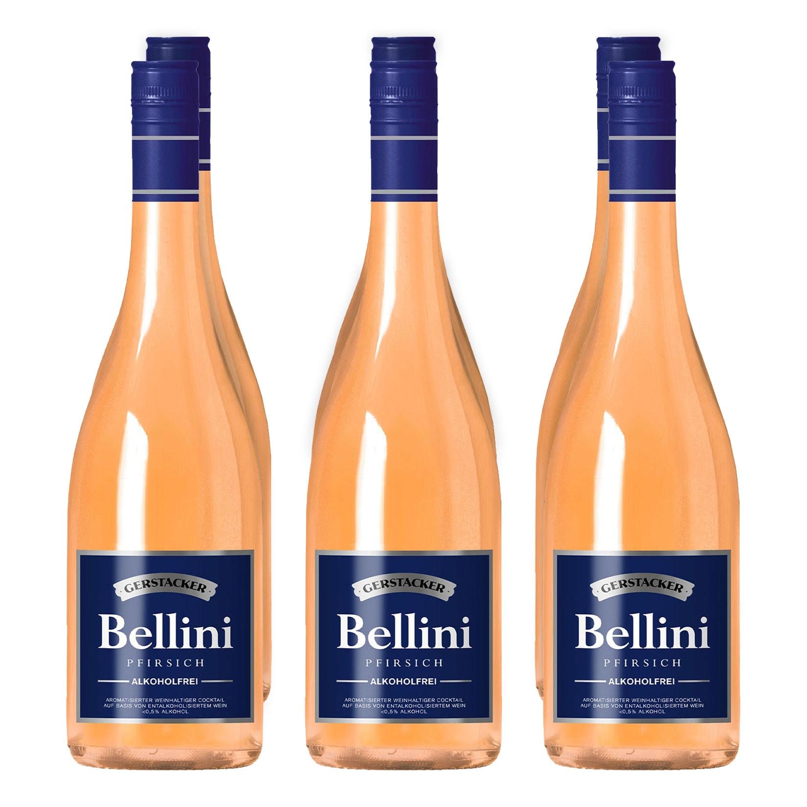 Gerstacker Bellini alkoholfrei Pfirsich 6 x 0,75 Liter