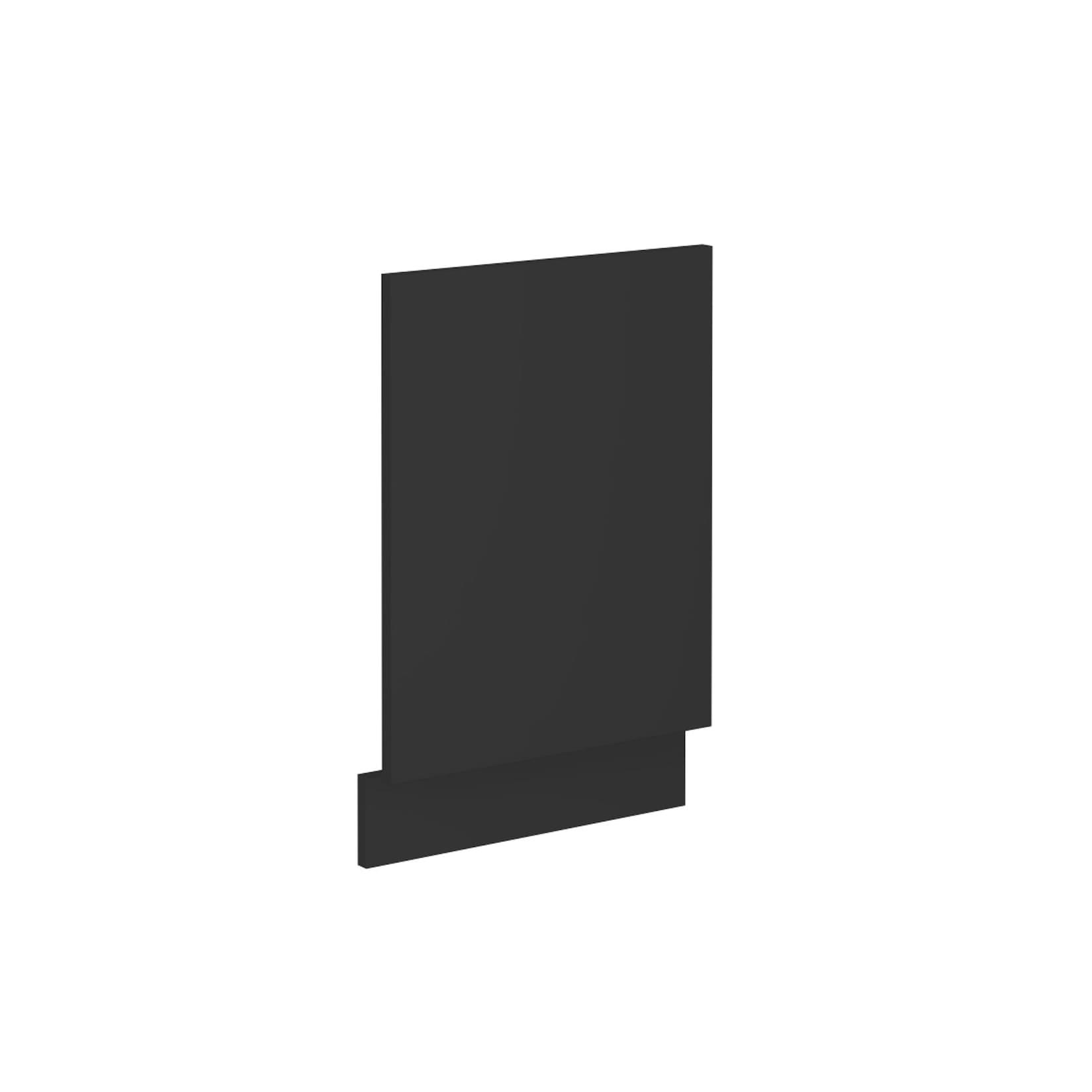 Küchen-Preisbombe Frontblende für integrierten Geschirrspüler 45 cm Küche SIENA Schwarz