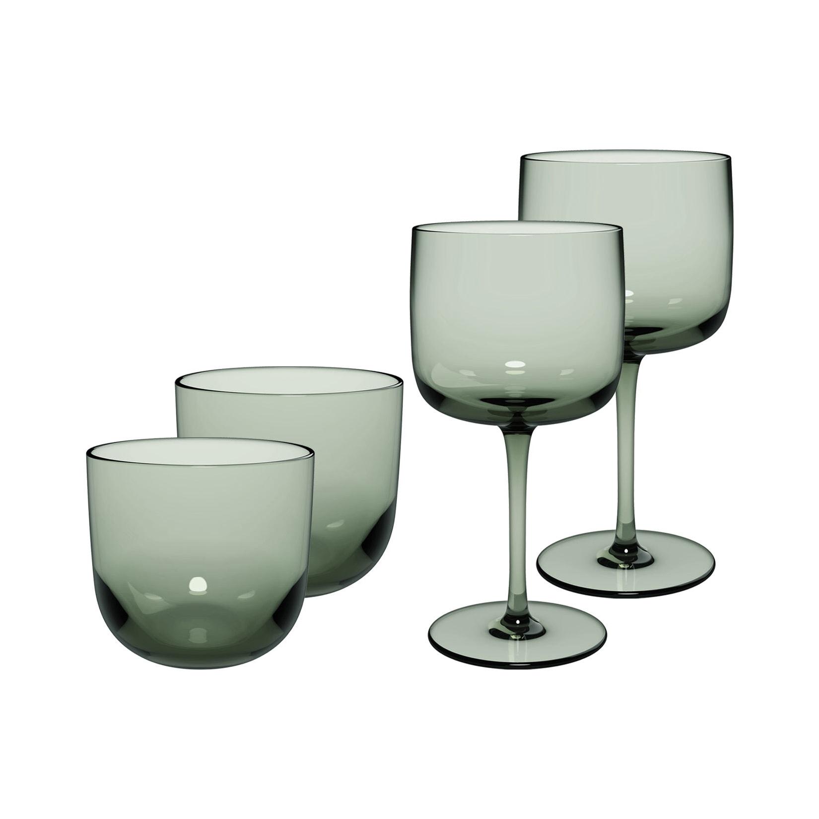 like. by Villeroy & Boch Wein- und Wassergläser Like Glass 4er Set