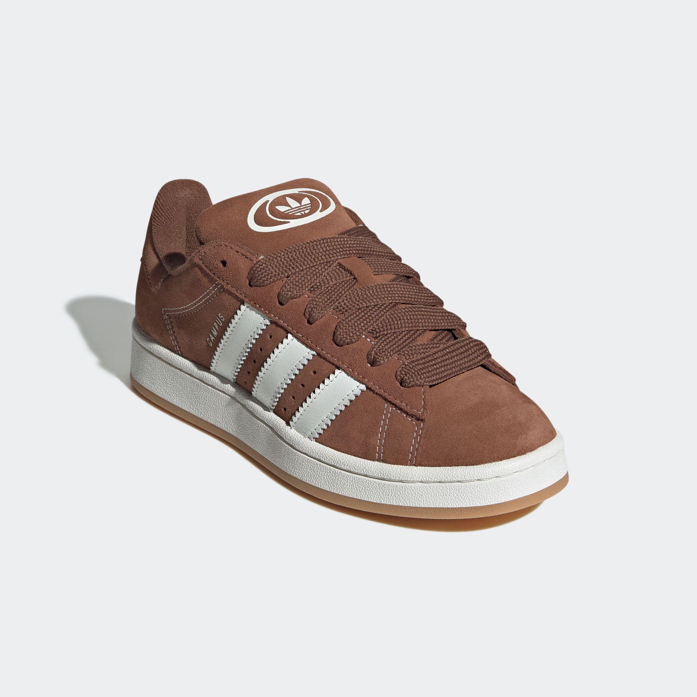 Sneaker Adidas Originals "Campus 00S", Damen, Gr. 36, Weiß (Earth Strata, Core Weiß, Earth Strata), Leder, Schuhe Sneaker