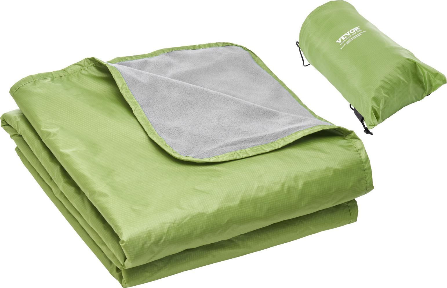 Vevor Coperta Da Campeggio 2 X 1,5 M, Coperta Da Viaggio, Impermeabile, Antivento, Ignifuga, Perfetta Per Picnic All'aperto, Escursioni, Sport, Grigio Chiaro
