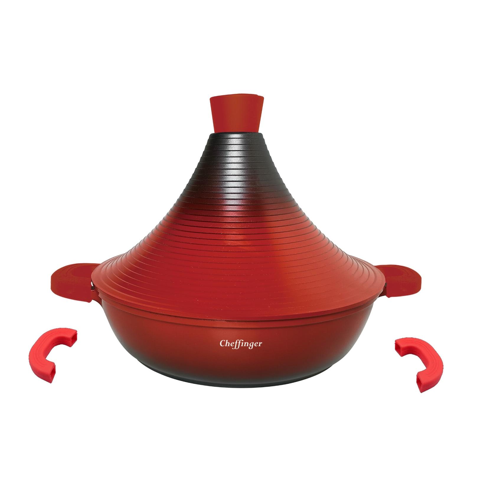 Aluguss Tajine Tagine Ø28cm Induktion Silikongriffe Gartopf