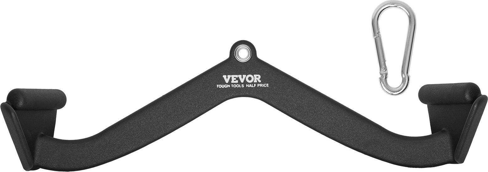 Vevor Attacco Per Lat Pull-Down Vogatore Attacco Per Barra A V Per Macchina Per Pull-Down A Cavo, Barra Per Pull-Down Tricipiti, Impugnatura Rivestita In Gomma Curl Bicipiti Barra Per Pull-Down Lat Tricipiti