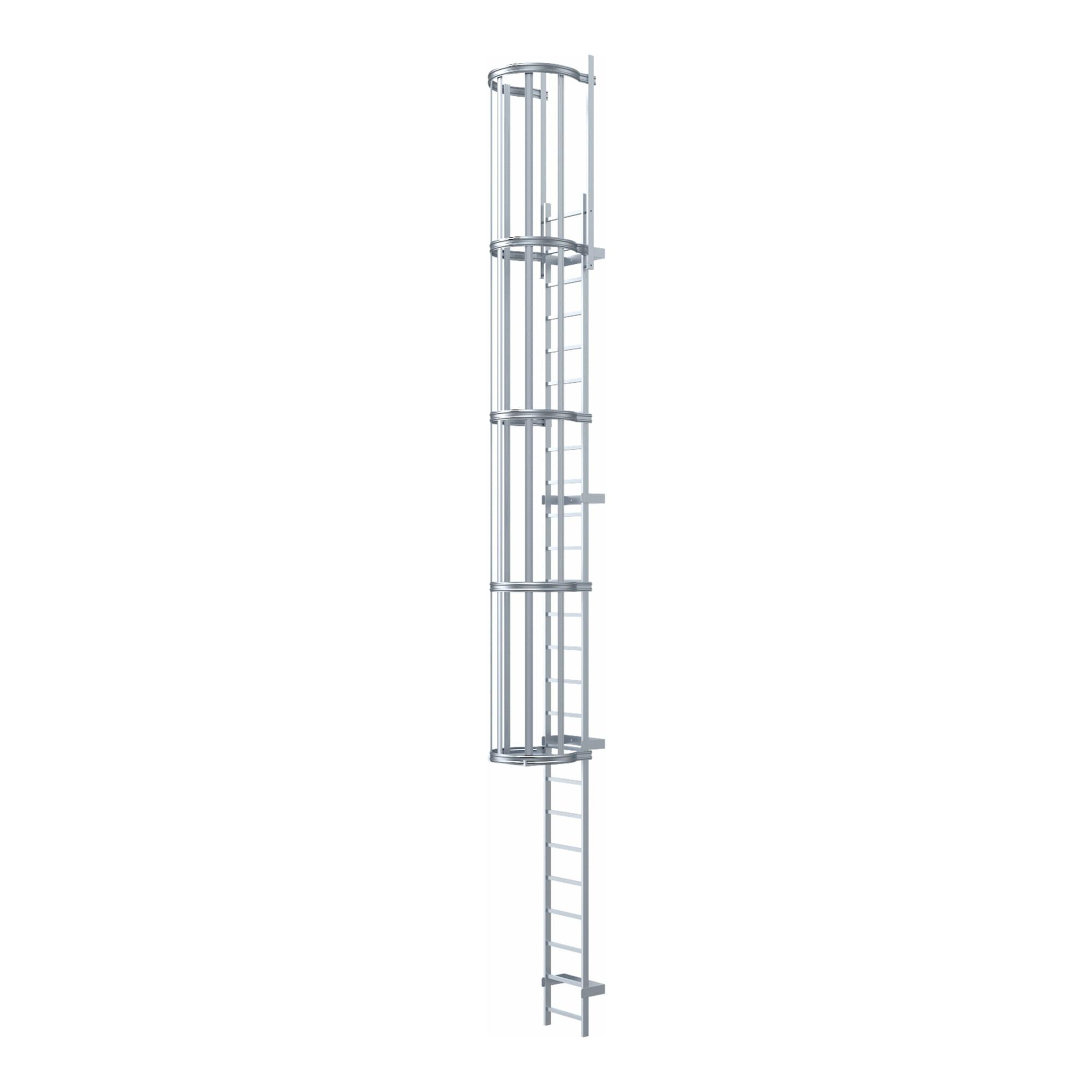 Zarges Lm-Steigleiter Eloxiert 5.60 M (58157)