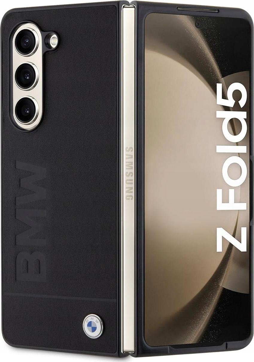 Bmw Bmhczfd5Sllbk Z Fold5 F946 Czarny/Black Custodia Rigida Con Logo E Firma