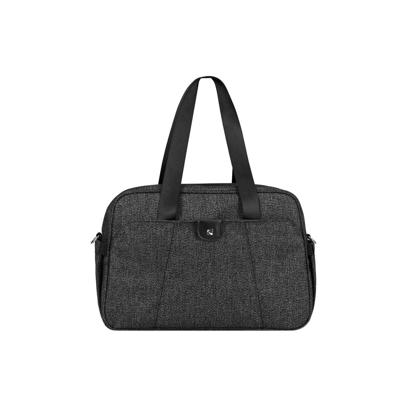 Kikkaboo Wickeltasche Chelsea mit Wickelunterlage, Seitentaschen, Thermofach black