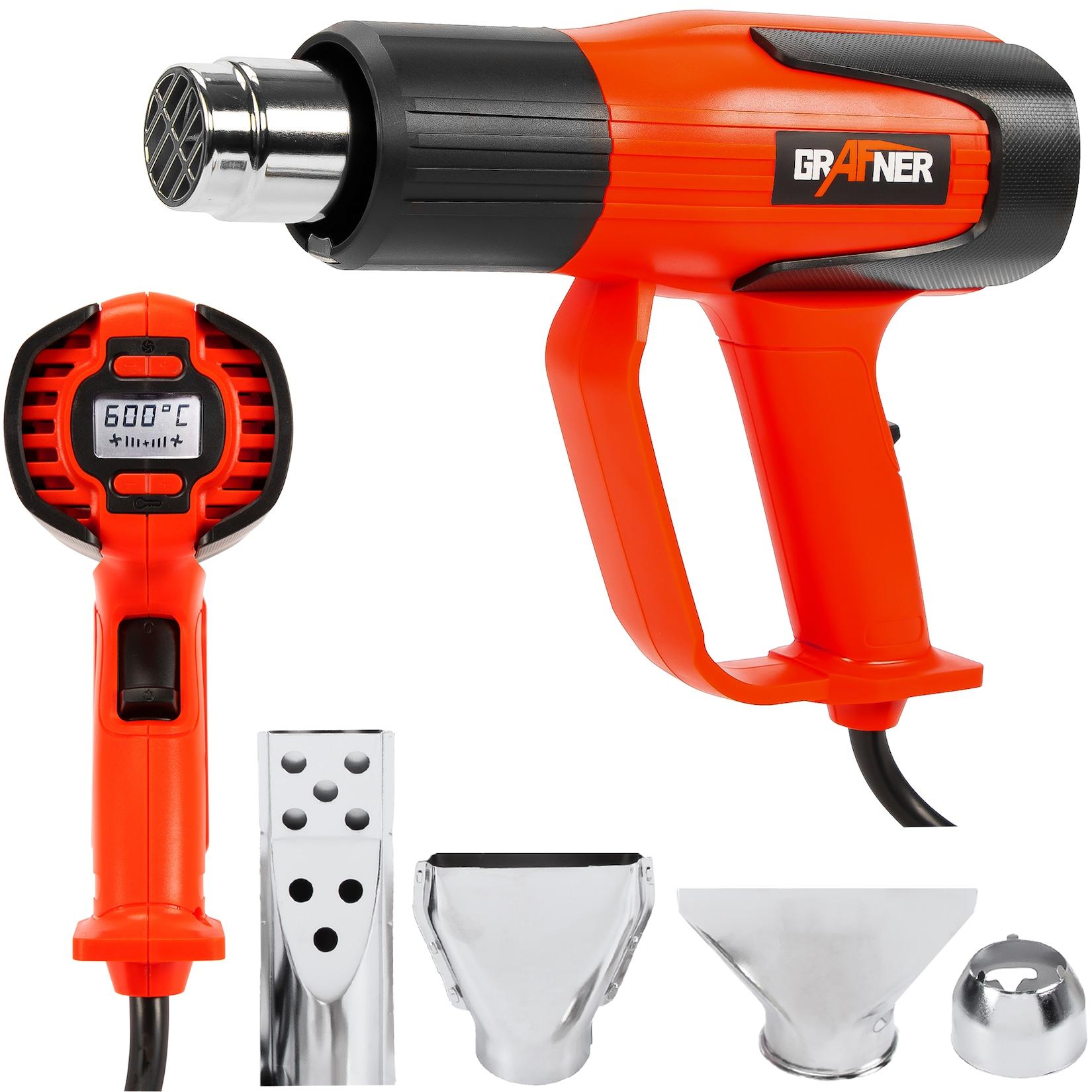 Grafner® Heißluftpistole Heißluftgebläse 2 kW HL10940