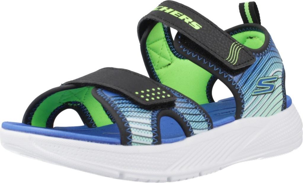 Sandali Del Marchio Skechers Del Modello Microspec-Splash Blu