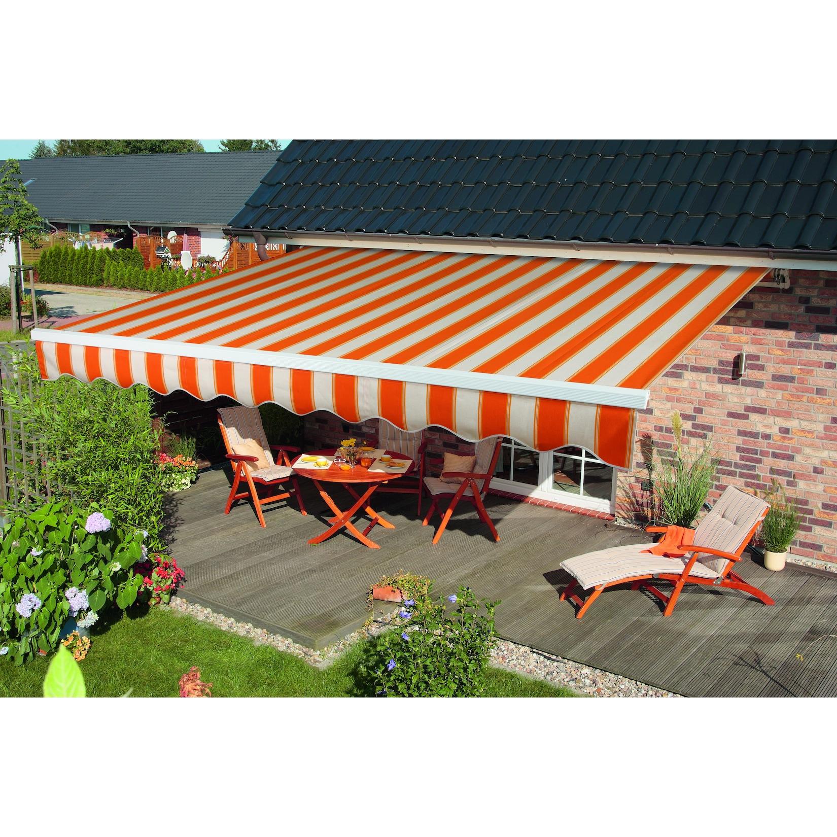 Spettmann Gelenkarmmarkise BASIS weiss 350x250 cm