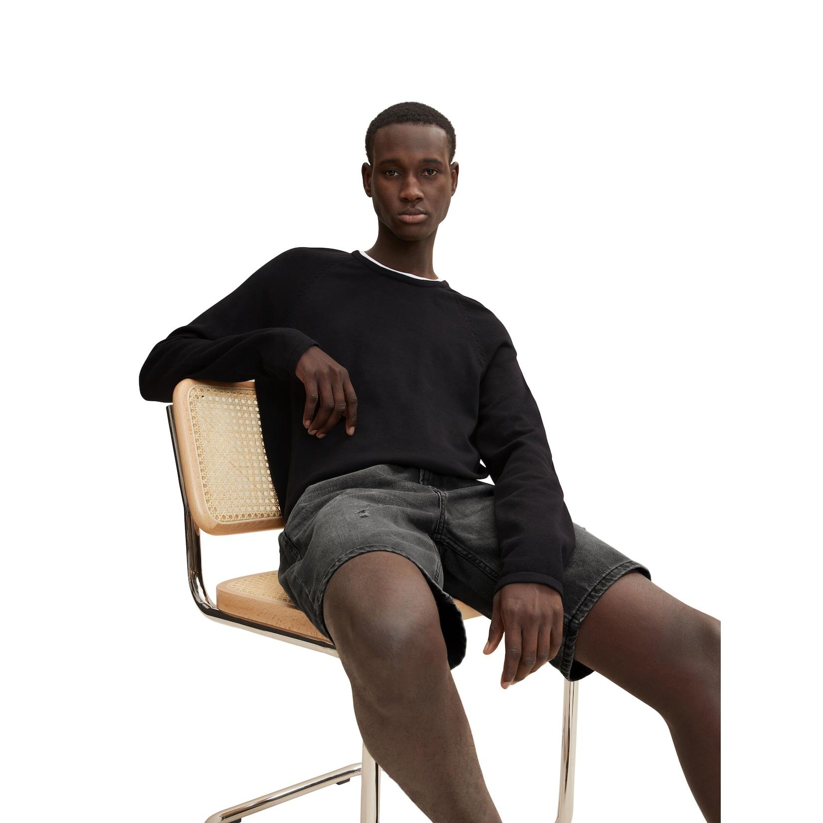 Tom Tailor Strickpullover Pullover R-Neck