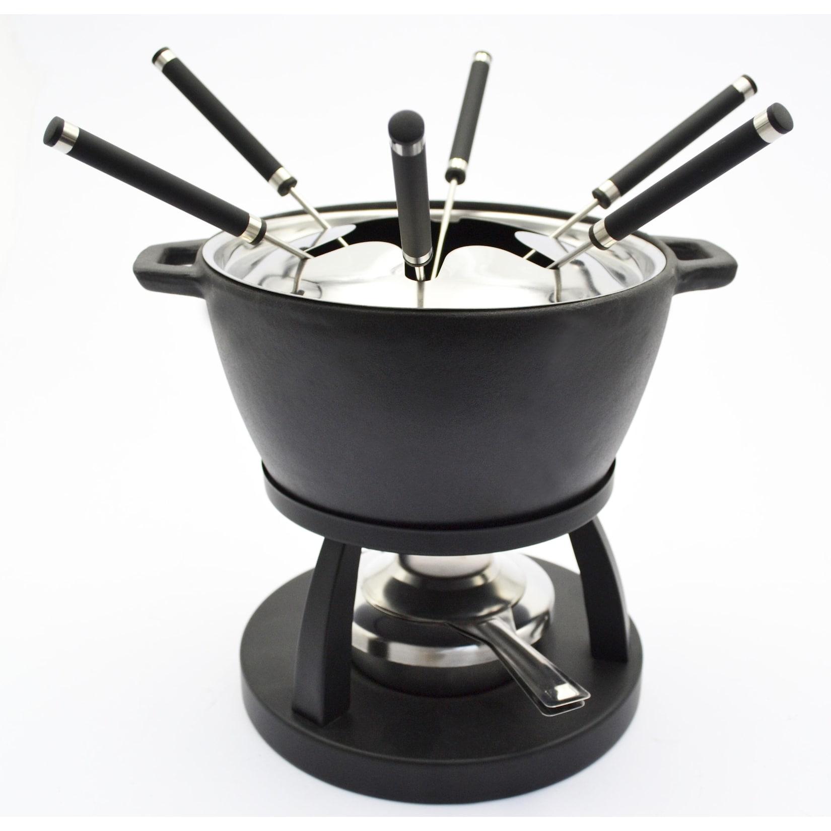 Mäser Fondue Set, Gusseisen - Schwarz
