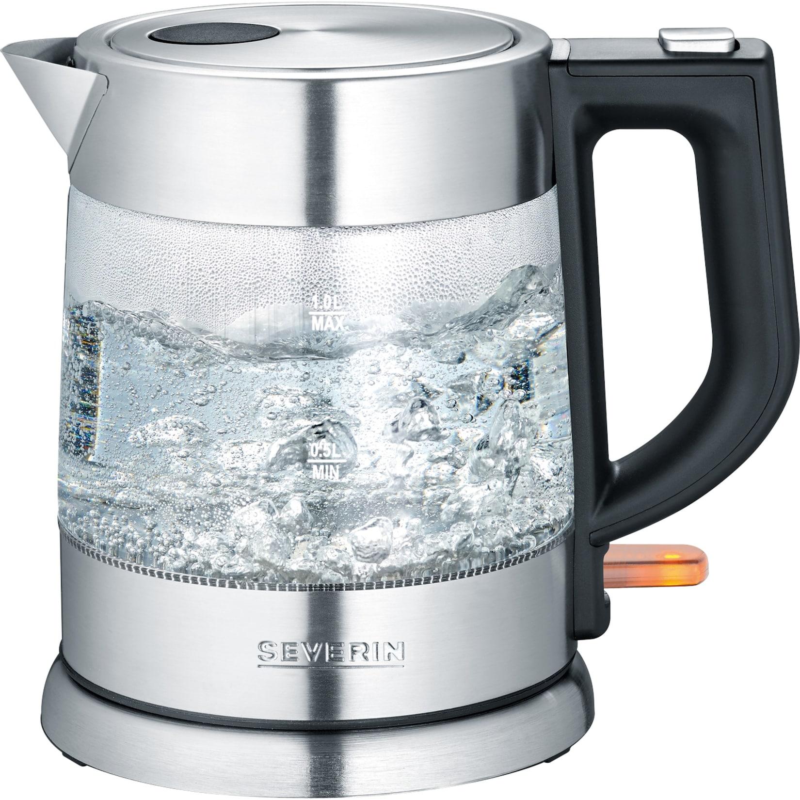 Severin Wasserkocher Glas-Wasserkocher WK 3468