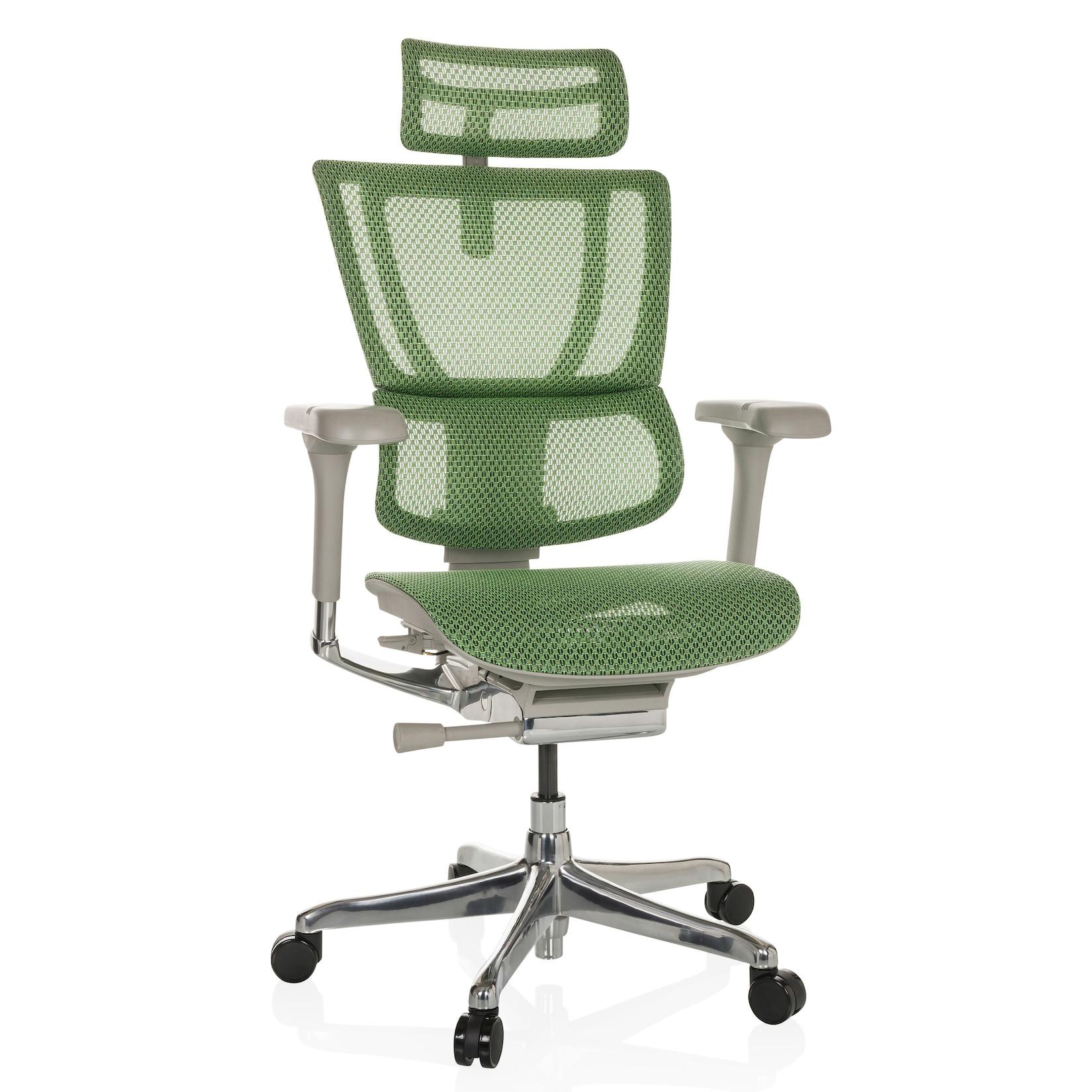 hjh OFFICE Luxus Chefsessel ERGOHUMAN SLIM G GEN2 Netzstoff mit Armlehnen (höhenverstellbar)