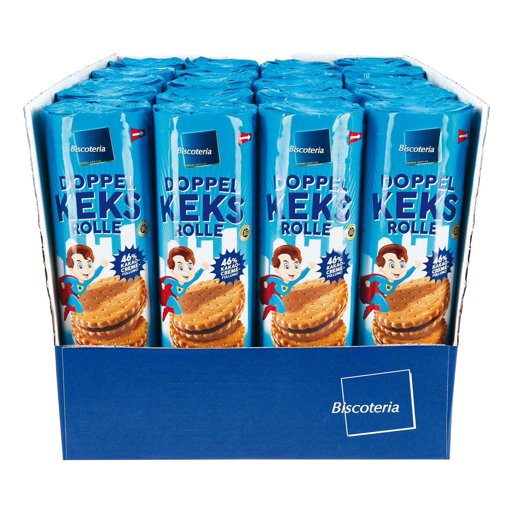 Biscoteria Doppelkeks 500 g, 20er Pack