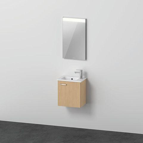 Duravit Xbase MöBelwaschtisch Mit Waschtischunterbau Und Spiegel 400X288X2000 Mm - XB0065R30300000 XB0065R30300000