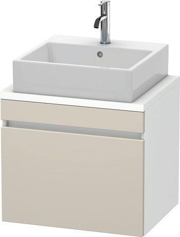 Duravit Durastyle Konsolenwaschtischunterbau WandhäNgend Taupe & Weiß Matt 600X478X512 Mm - DS530009 DS530009118