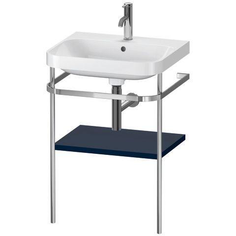 Duravit Happy D.2 Plus C-Shaped Set Mit Metallkonsole Nachtblau Seidenmatt 575X490X850 Mm - HP4835O9 HP4835O9898