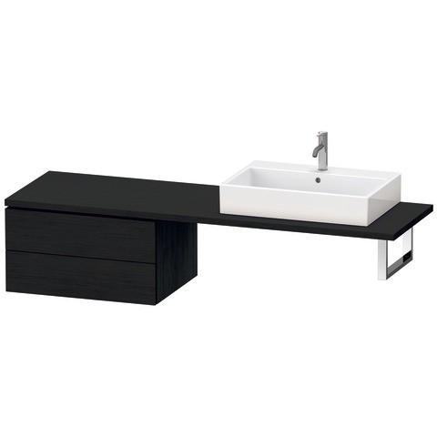 Duravit L-Cube Unterschrank FüR Konsole Eiche Schwarz Matt 720X547X400 Mm - LC585901616 LC585901616