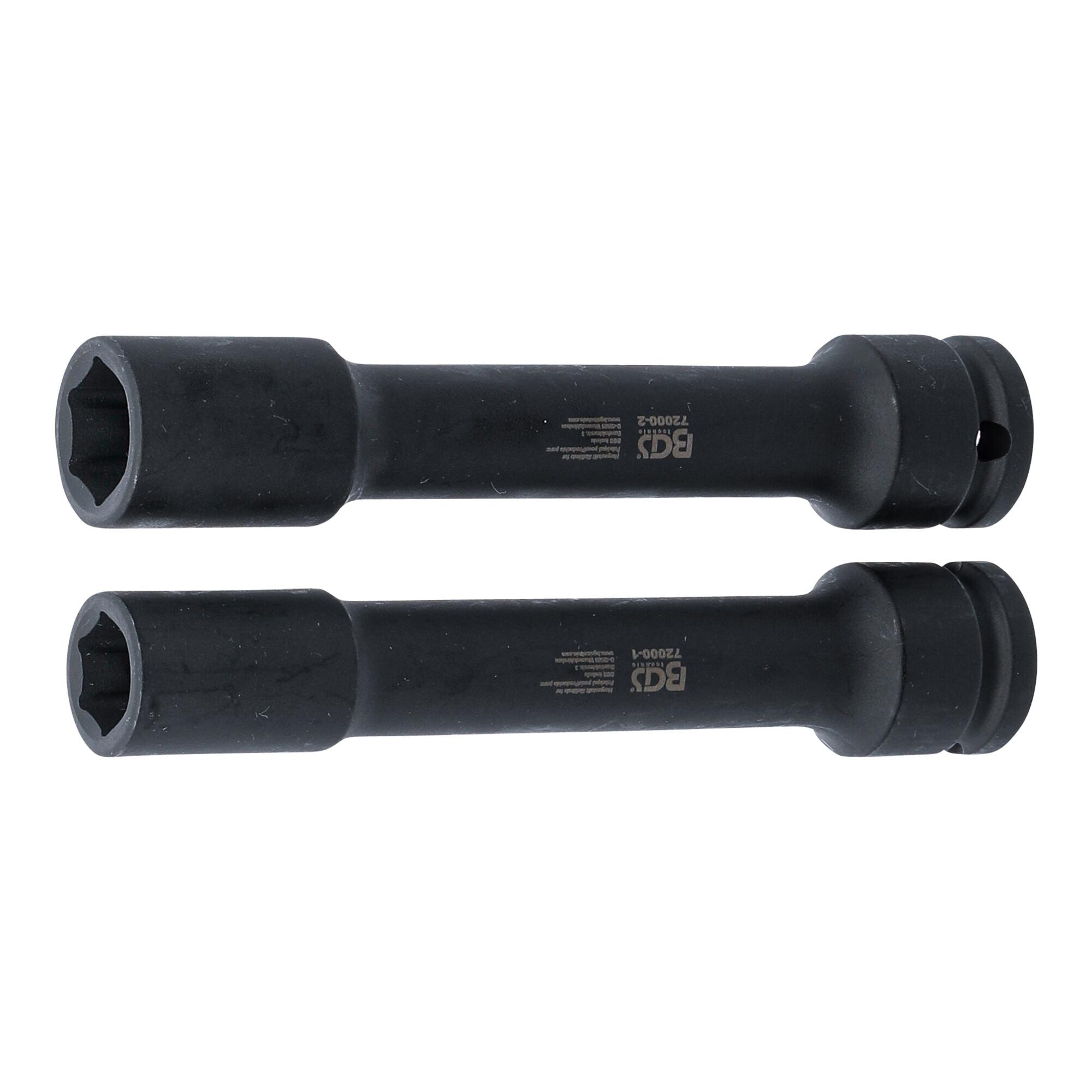 Bgs Spezial-SteckschlüSsel-Einsatz-Satz 72000, FüR Ausgleichsgetriebeflansch-Mutter, FüR Volvo, Sw 15 - 18 Mm ; Bgs Technic)