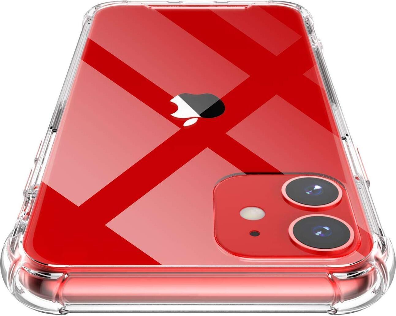 Iphone 11 Custodia Avana Custodia Protettiva Clear Transparent Bumper Case Trasparente