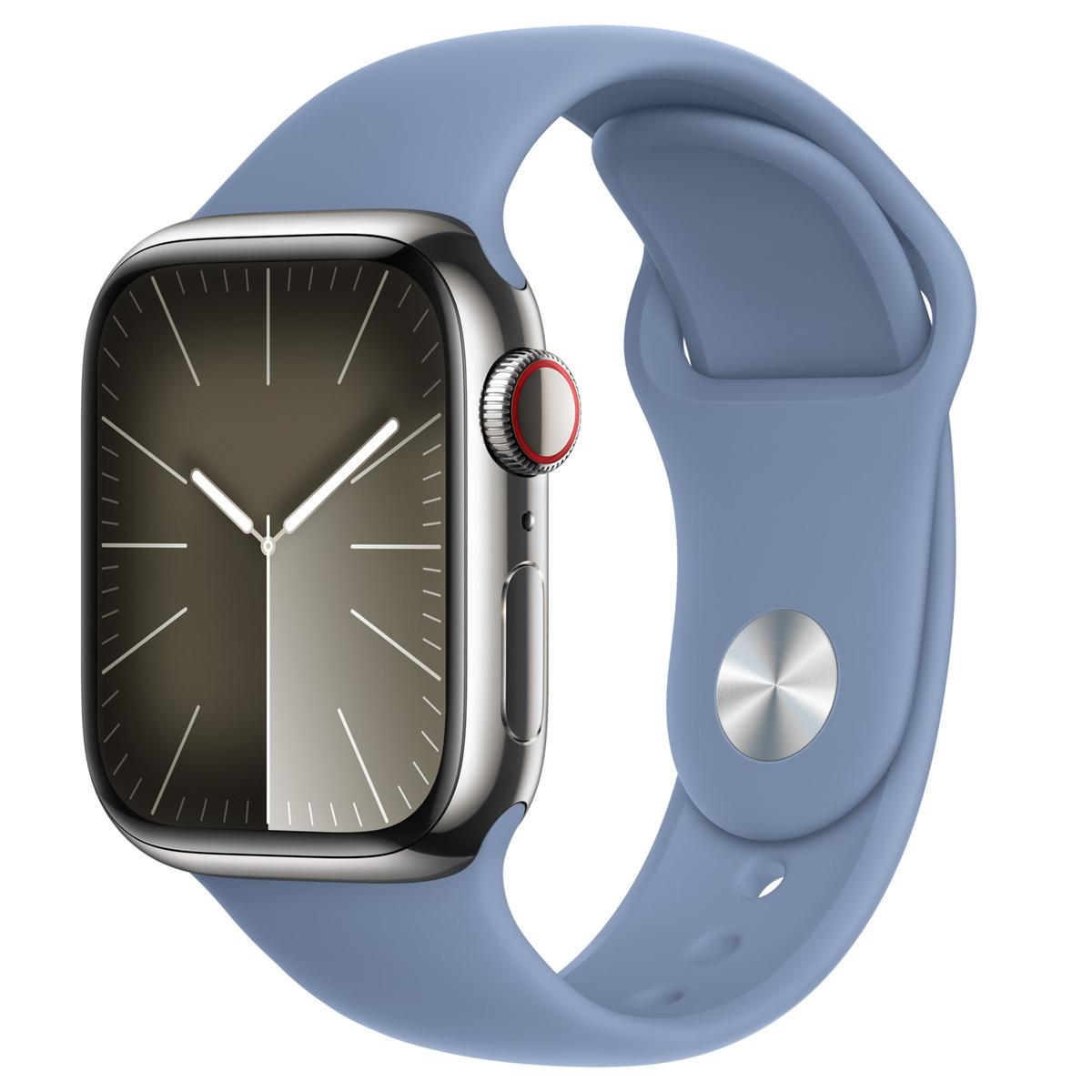 Apple MT353ZM/A Cinturino Sport Per Apple Watch 41 Mm S/M Blu