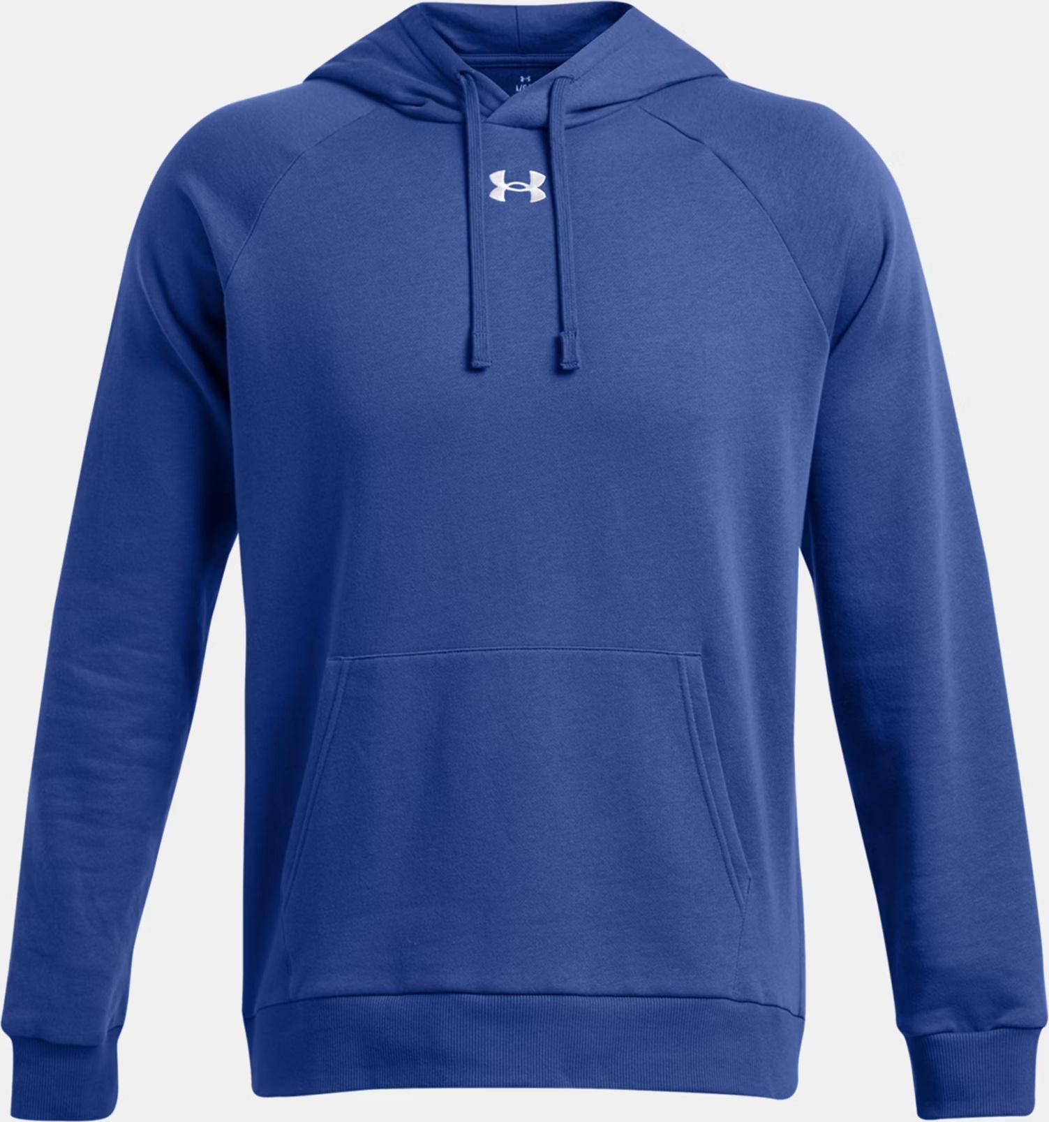 Under Armour Ua Rival Fleece Hoodie Tech Blue Tech Blue Xxl