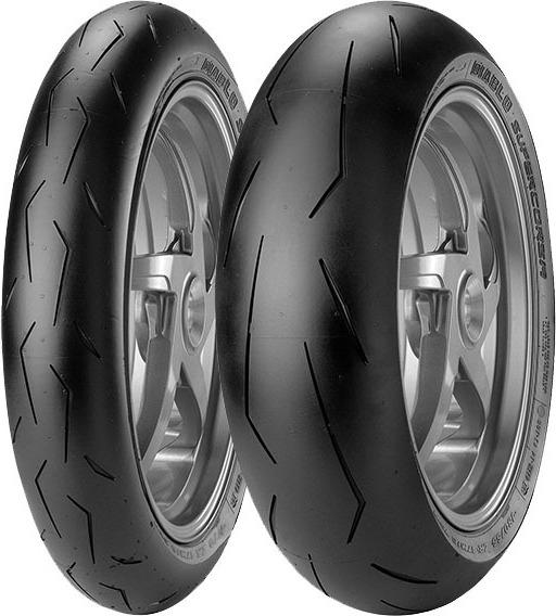Coppia Di Pneumatici Pirelli 120/70-17 (58W) + 180/55-17 (73W) Diablo Supercorsa Bsb