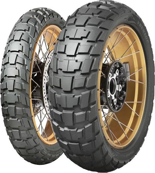 Coppia Di Pneumatici Dunlop 120/70-19 60T + 170/60-17 72T Trailmax Raid