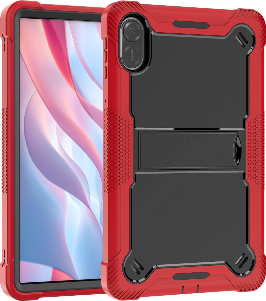 Custodia Per Honor Pad X9/Pad X8 Pro 11,5", Custodia Protettiva Ibrida Rugged Per Tablet Con Supporto Rosso"