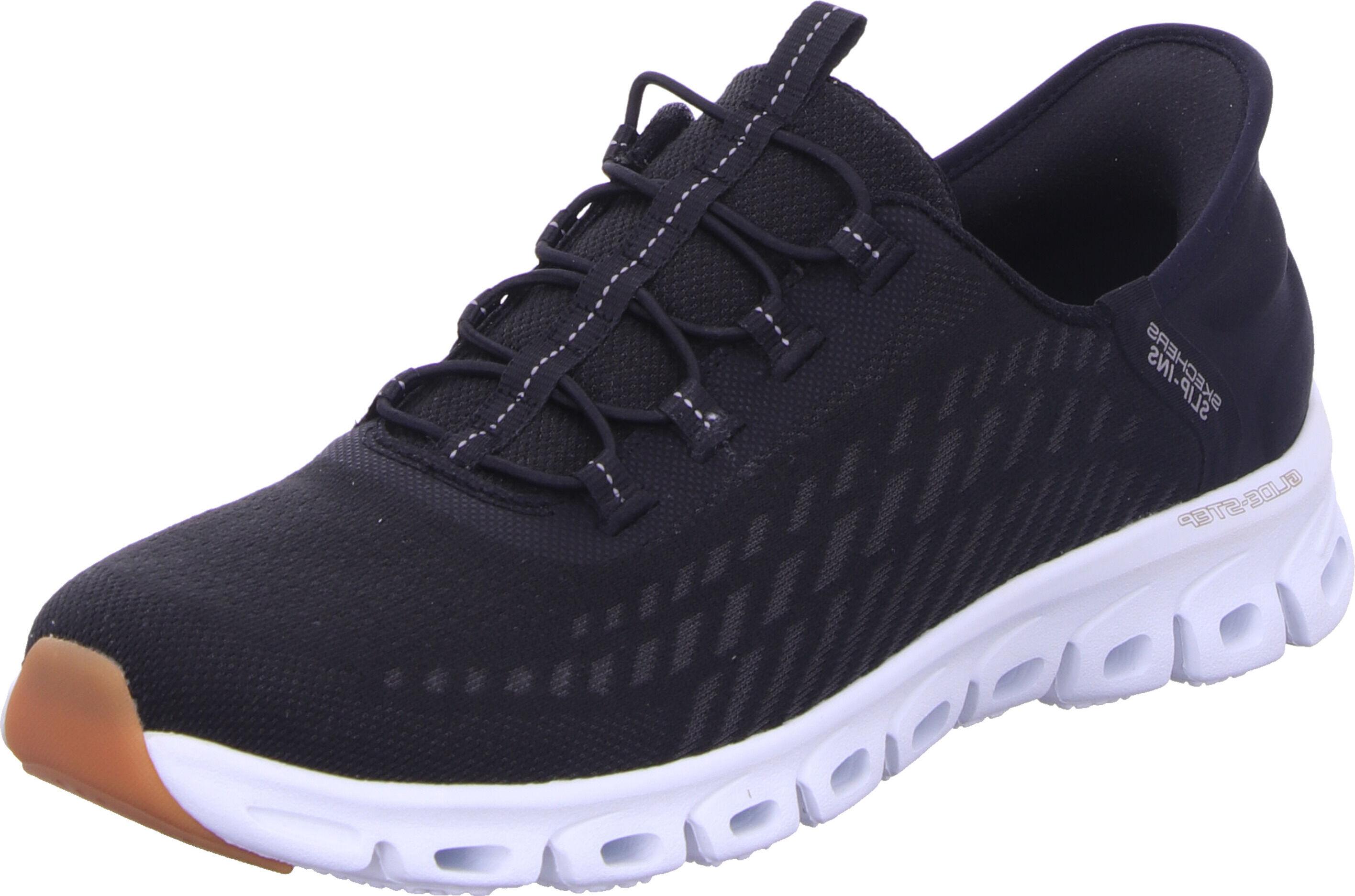 Skechers Glide Step Scarpa Da Donna Slip-On In Nero, Taglia 41