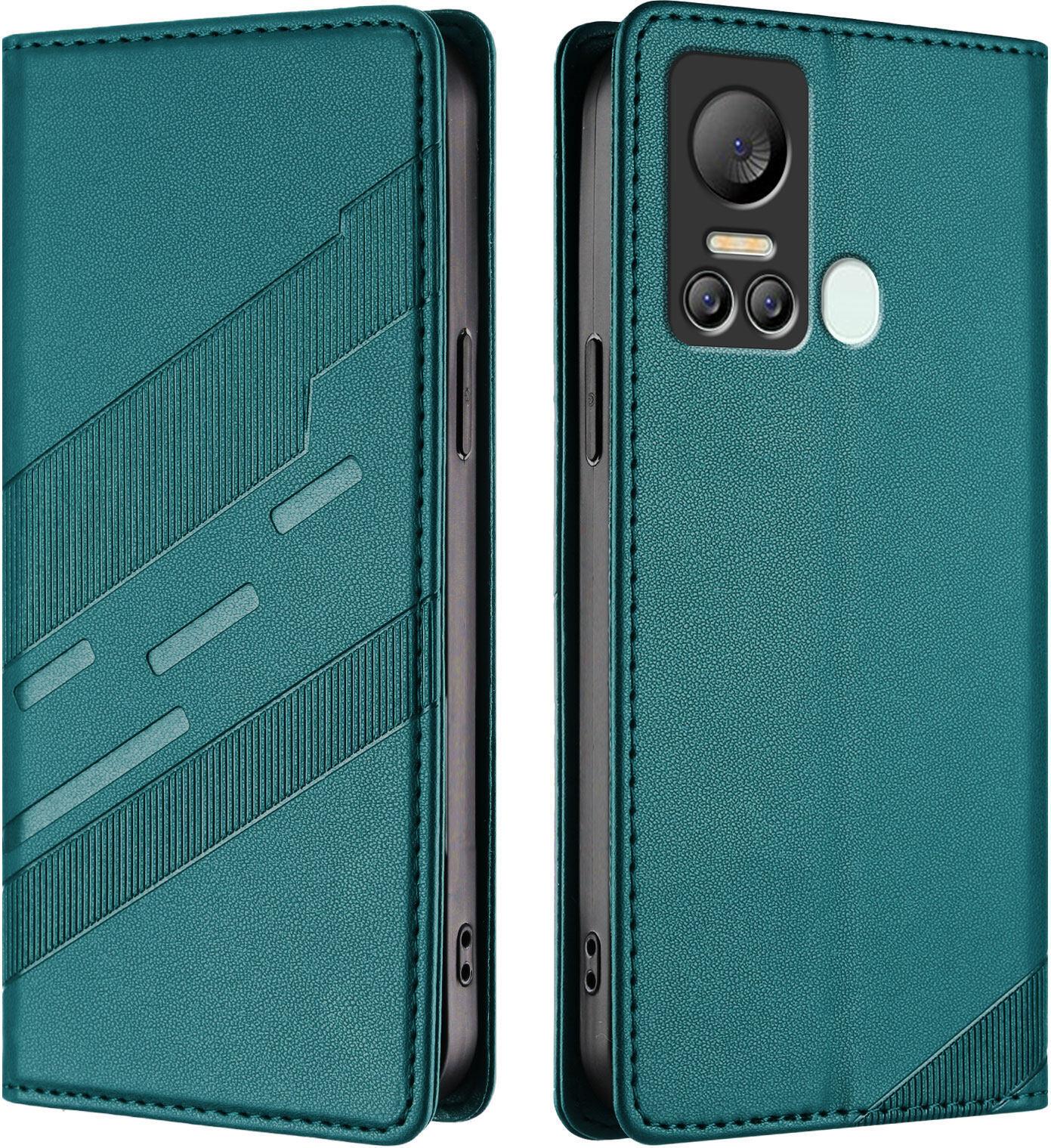 Custodia Per Itel S18/Itel Vision 5, Custodia A Portafoglio In Finto Cuoio Con Slot Per Carte E Funzione Stand GrüN