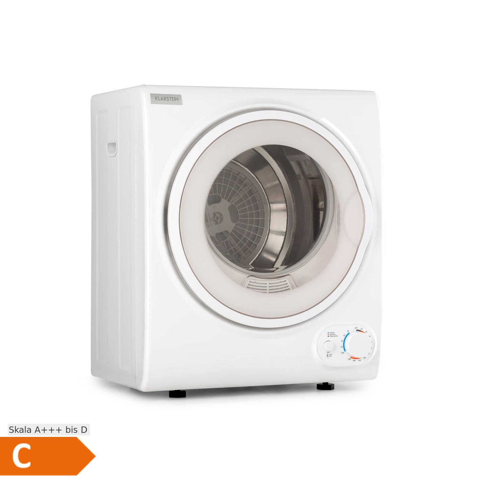 Klarstein Jet Set 2500 Wäschetrockner Ablufttrockner 850W EEK C 2,5kg 50cm