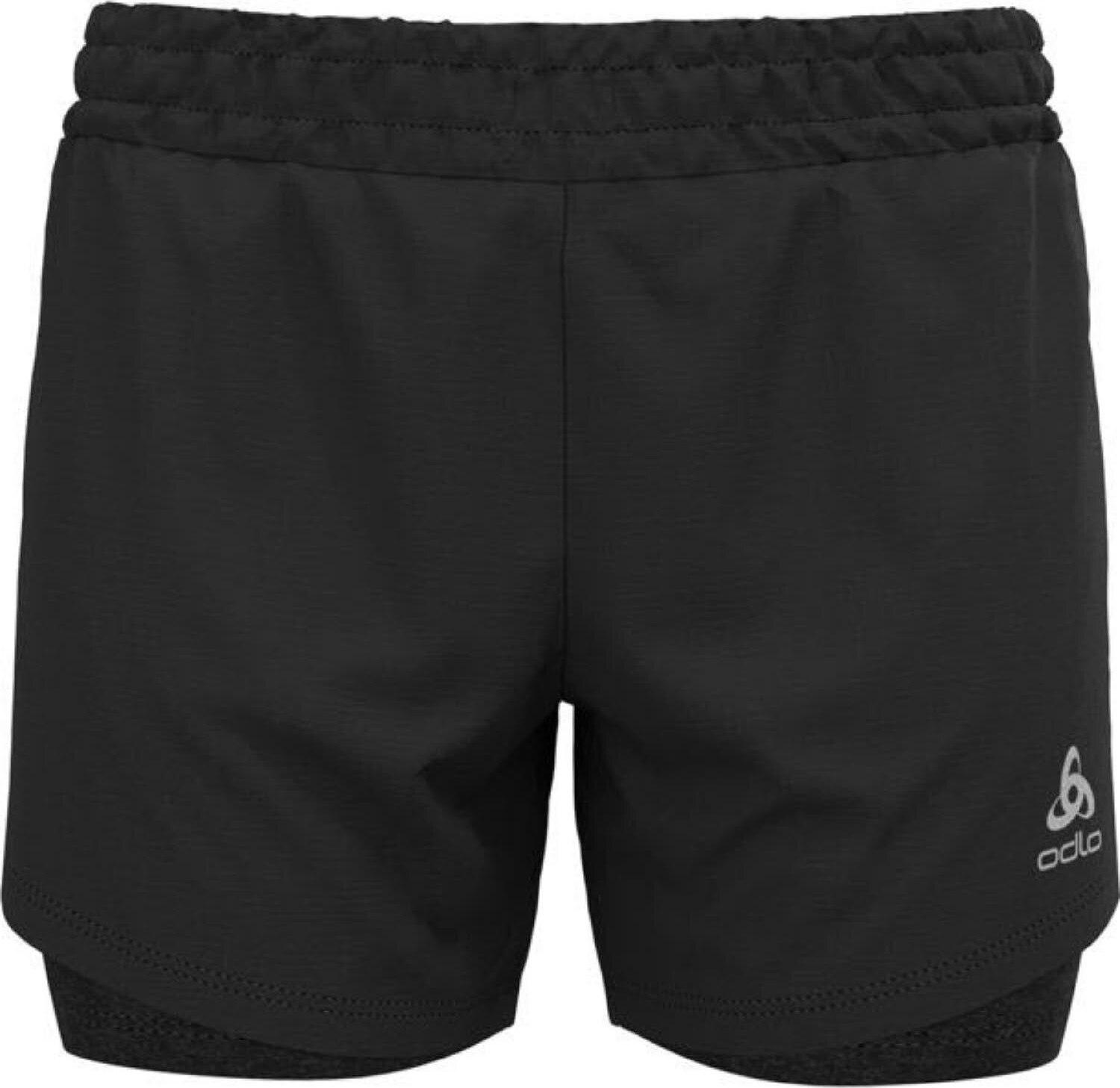 Odlo 2-In-1 Run Easy 5 Inch Shorts Herren Schwarz Xl
