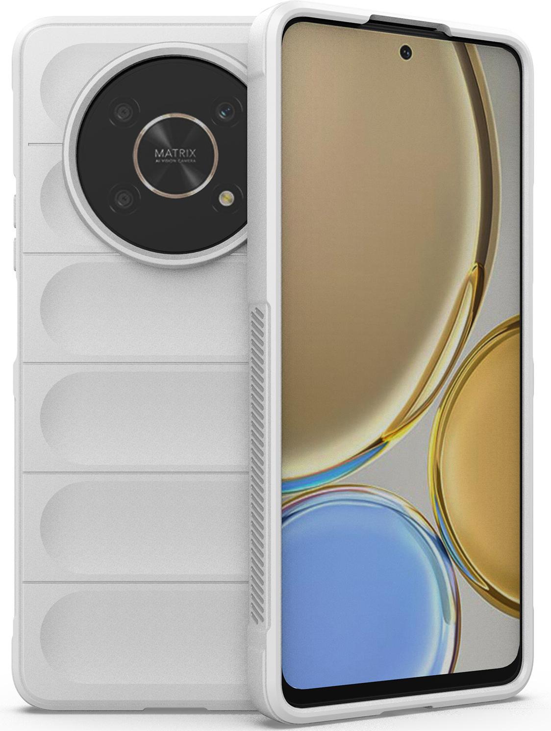 Honor X9 Custodia, Custodia Protettiva In Silicone Tpu Morbido Antiurto Per Honor X9 Bianco