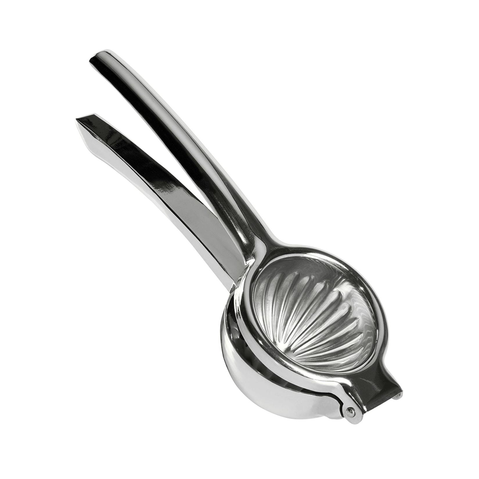 ich-zapfe Zitronenpresse, Limettenpresse - SQUEEZY Perfektion für Ihre Zitrusfrüchte, Edelstahl