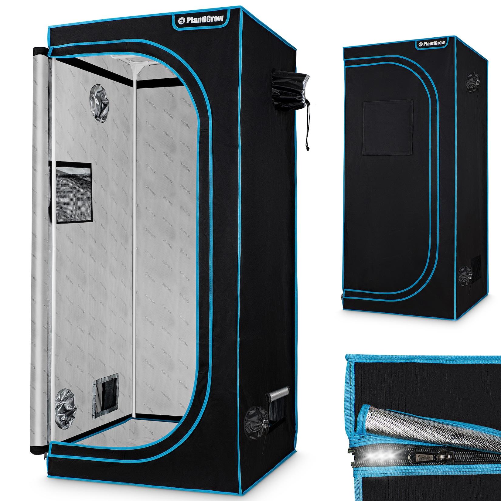 SONSTIGE PlantiGrow - Growbox – Indoor Gewächshaus, Anzuchtzelt, Zuchtzelt, Anbauzelt - 80x80x180