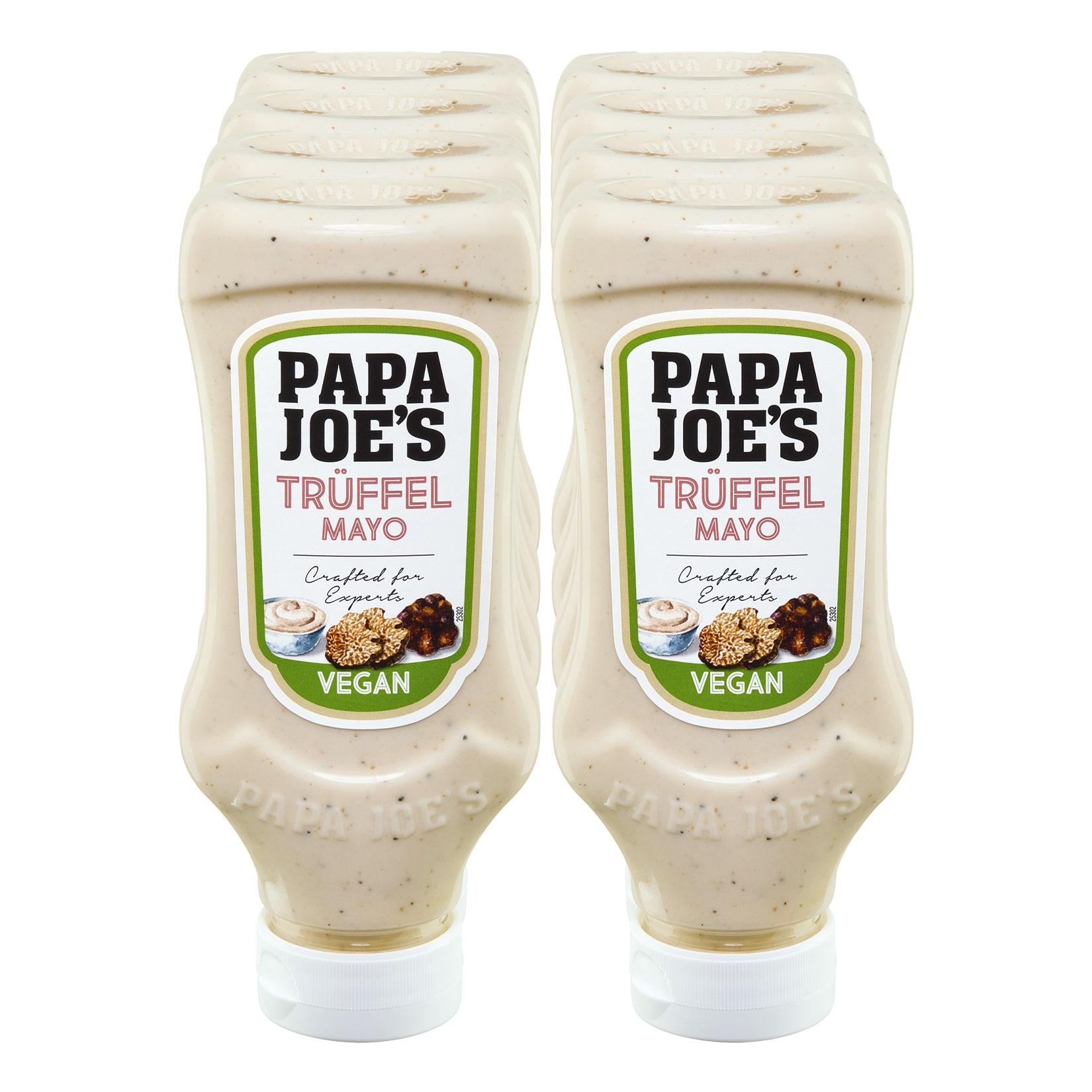 Papa Joe's Vegane Trüffel Mayonnaise 300 ml, 8er Pack