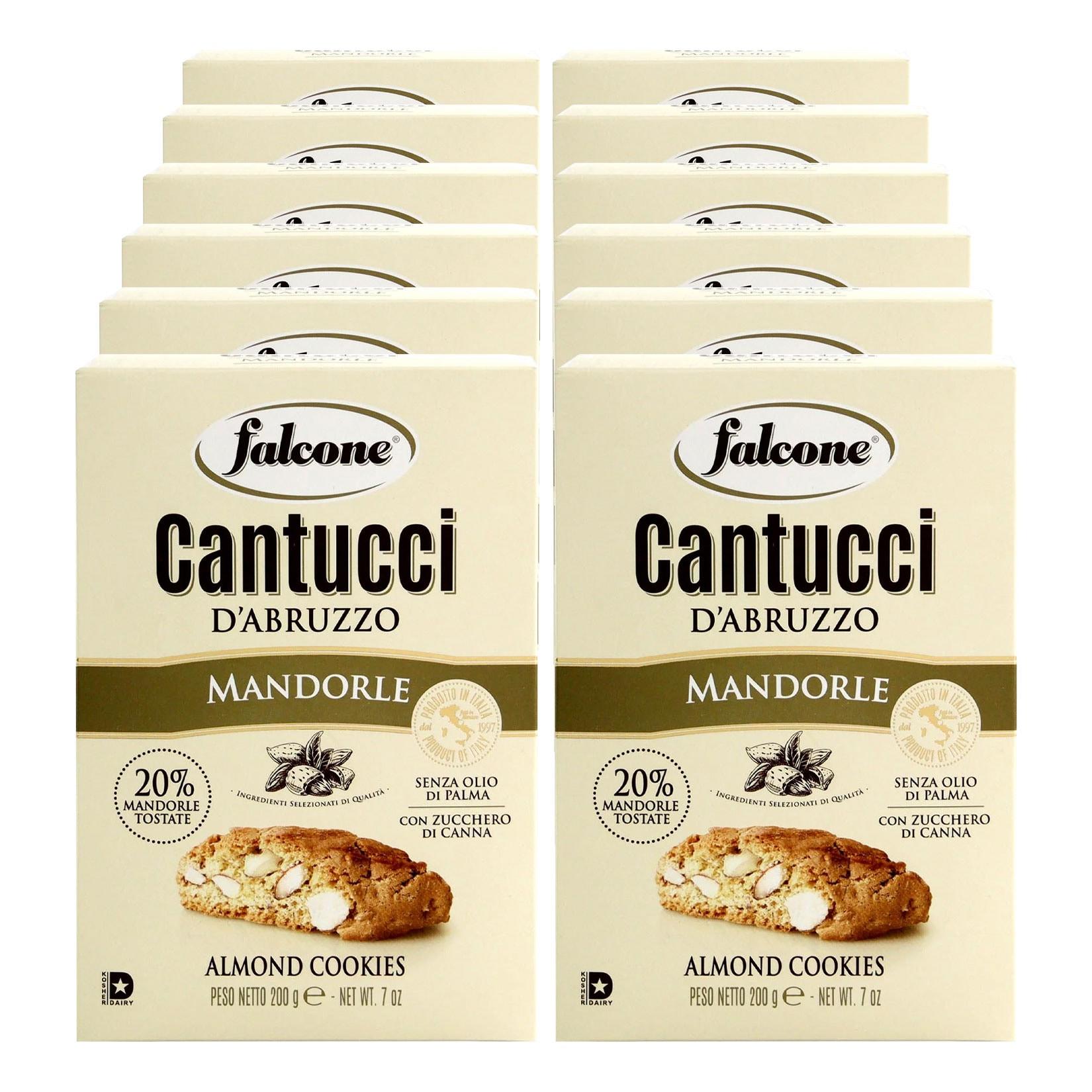 Falcone Cantuccini Mandorle 200 g, 12er Pack