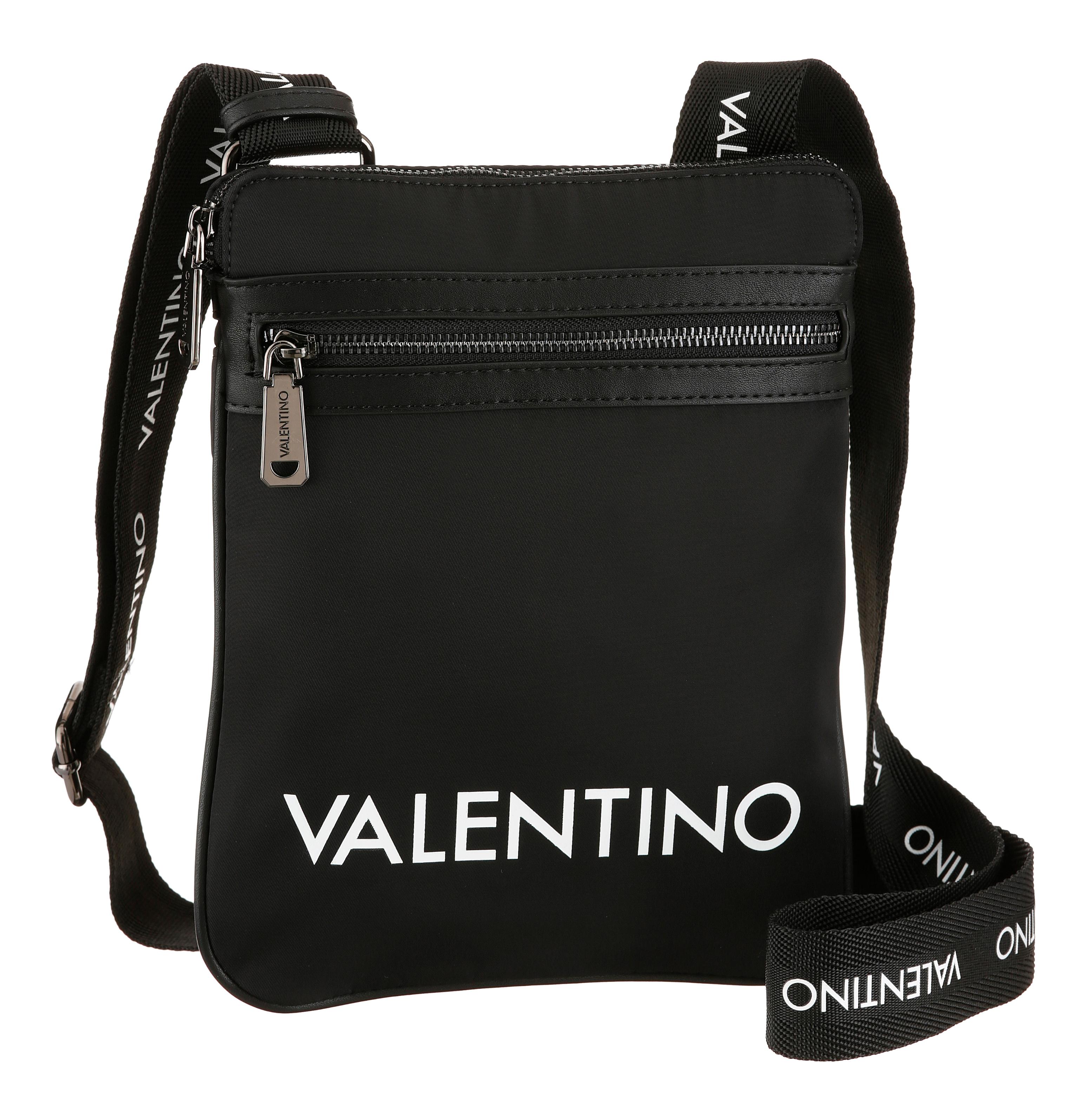 UmhäNgetasche Valentino Bags "Kylo", Damen, Gr. B/H/T: 20,5Cm X 25Cm X 1Cm, Schwarz, Lederimitat, Taschen UmhäNgetasche, Handtasche Damen Tasche Damen Schultertasche