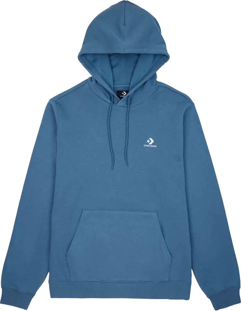 Felpa Con Cappuccio Converse Star Chevron Azul 10023874-A47 Unisex