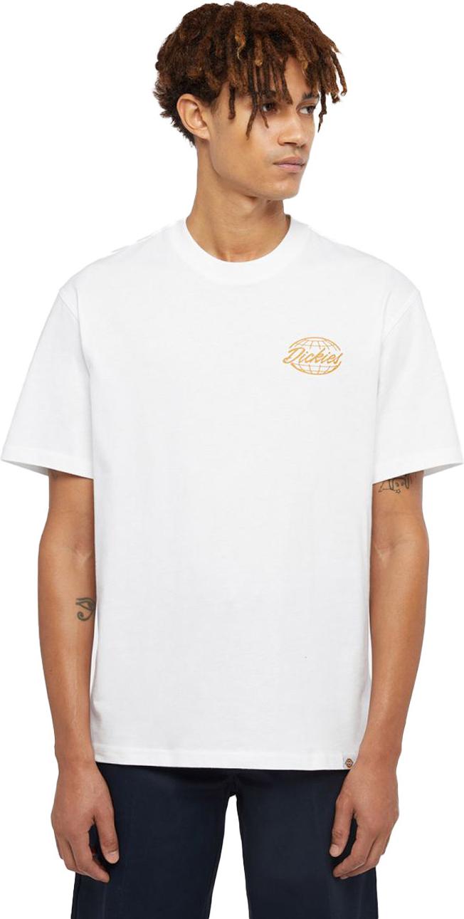 Maglietta Dickies Uomo Dickies Globe T, Taglia:M, Colori:Bianco