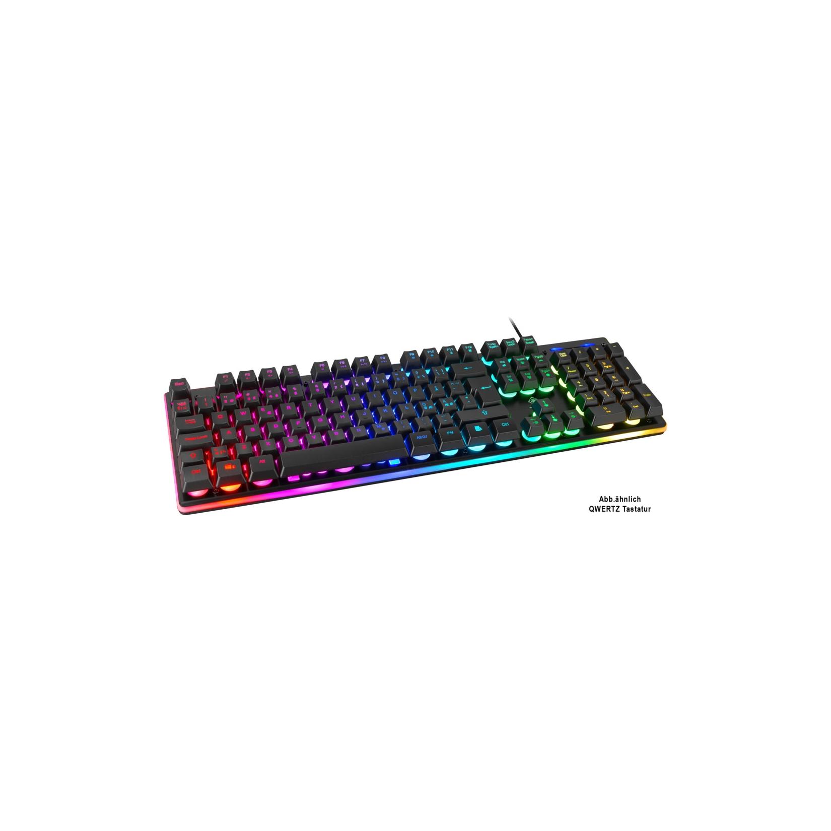 Deltaco DK220 Gaming Tastatur Membran RGB schwarz