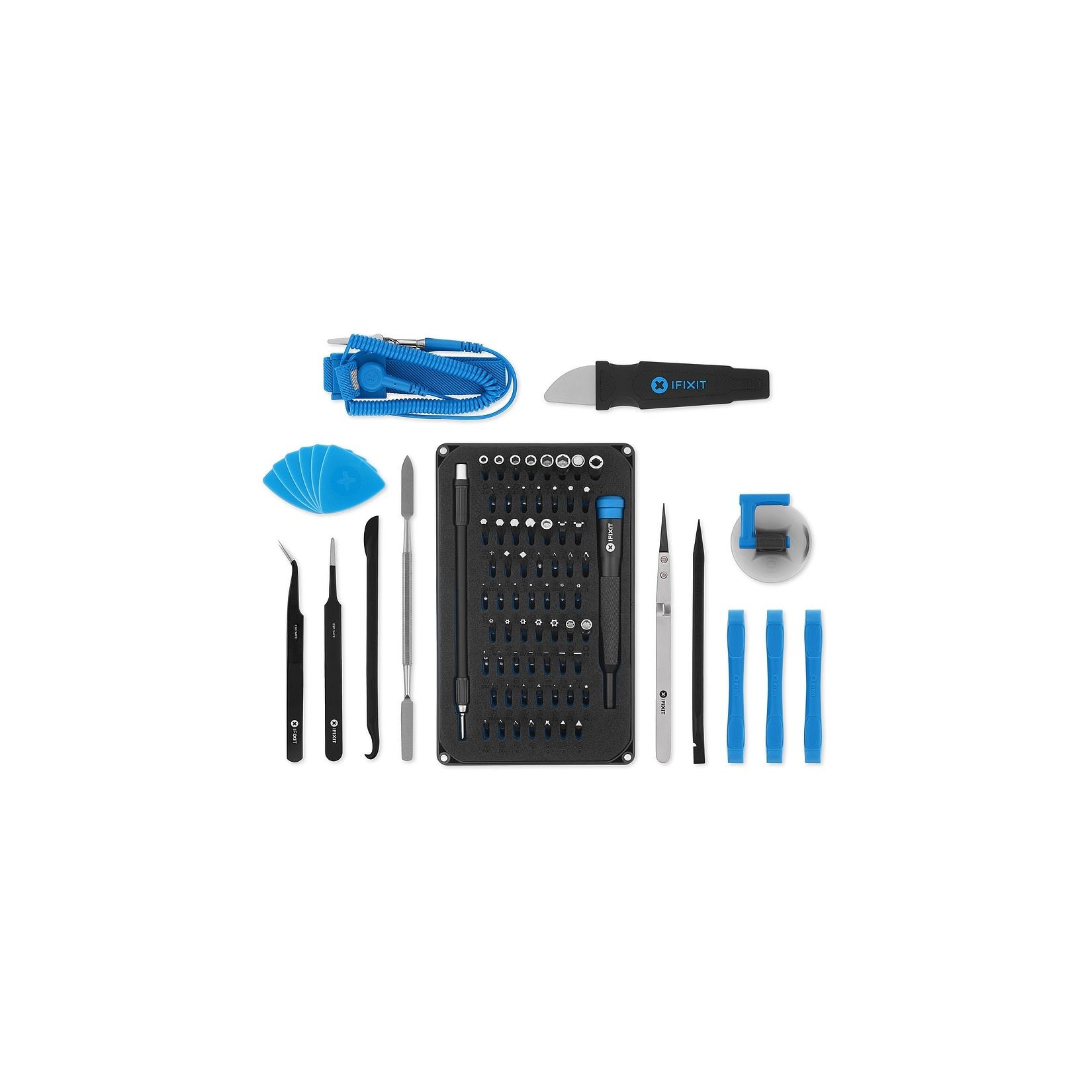 IFIXIT Pro Tech Toolkit, Präzisions Bit Set mit 64 Bits, 4mm Driver